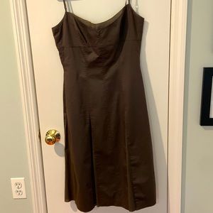 Ellie Tahari Dress, Chocolate Brown Size 10